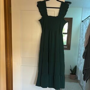 Ellie Nap Dress- Botanical Garden Crepe